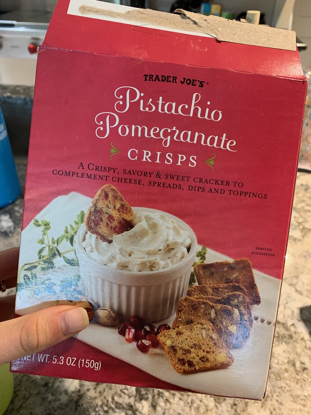 These crackers are the best things ever. I don’t even know how to describe them besides that. If you have a Trader Joe’s near you, run don’t walk.