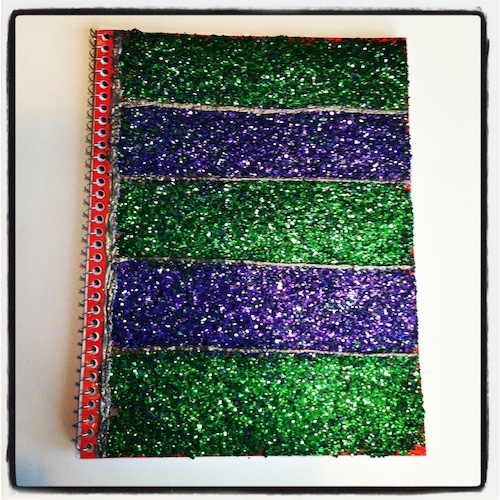 notebook decorating