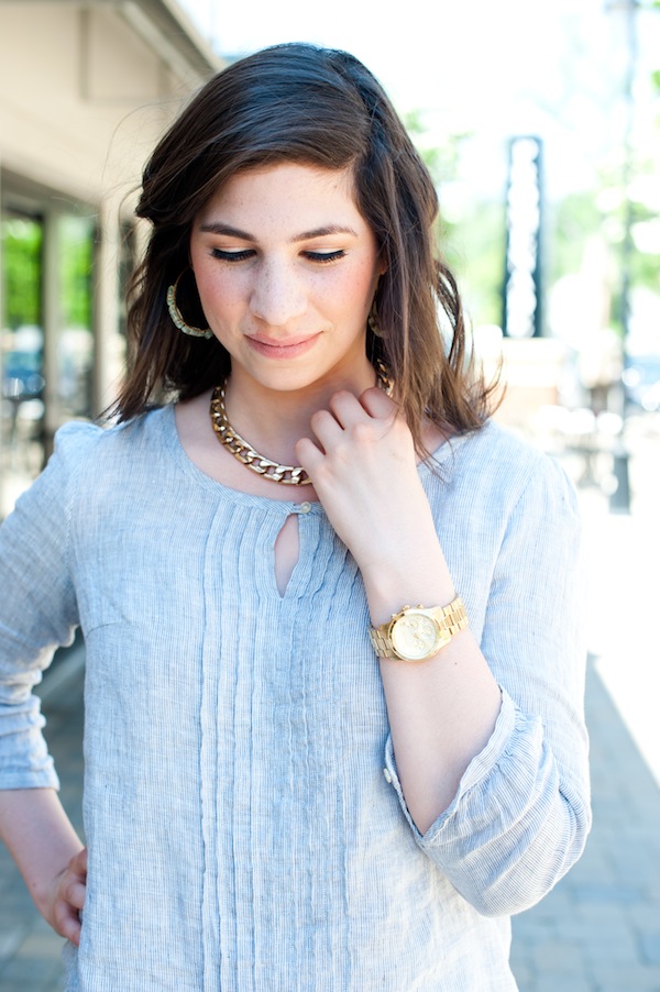 red white and blue - subtly