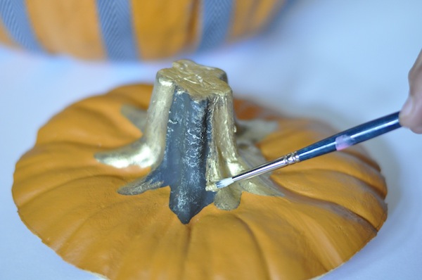 striped pumpkin step 4