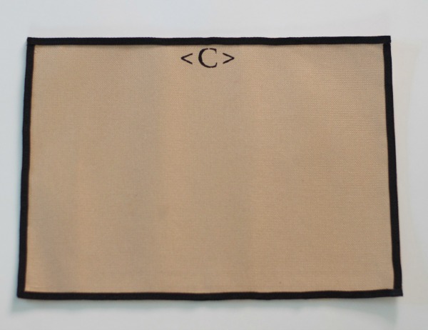 simple no sew DIY placemats