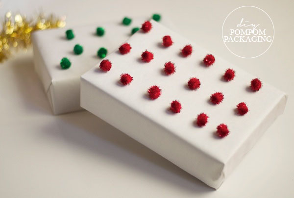 DIY Pom Pom Wrap