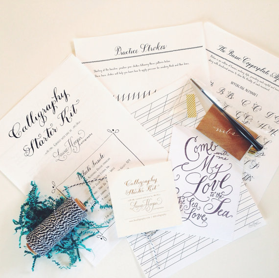 how to learn calligraphy