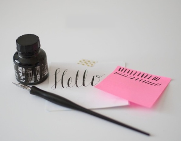 how to learn calligraphy