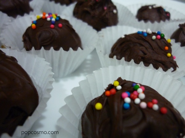 chocolate truffles