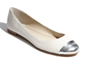 Colorblock ballet flat