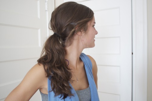 60s ponytail
