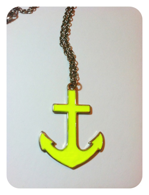 neon necklace