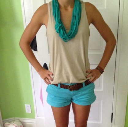 t-shirt necklace