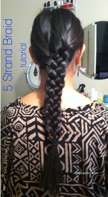 5 strand braid tutorial