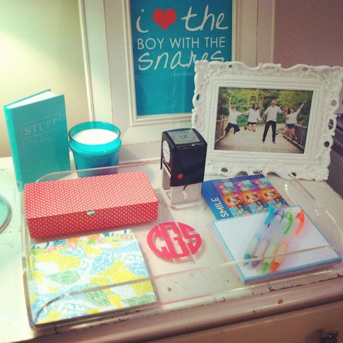 monogram giveaway