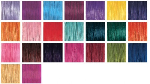 color hair extensions