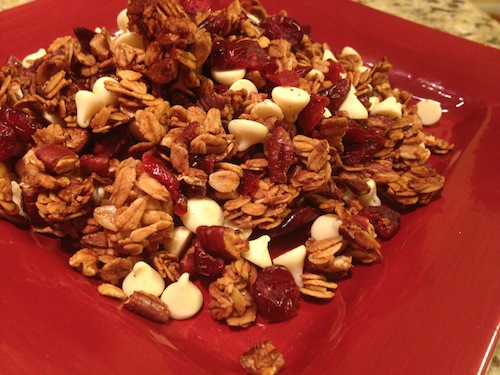 homemade granola