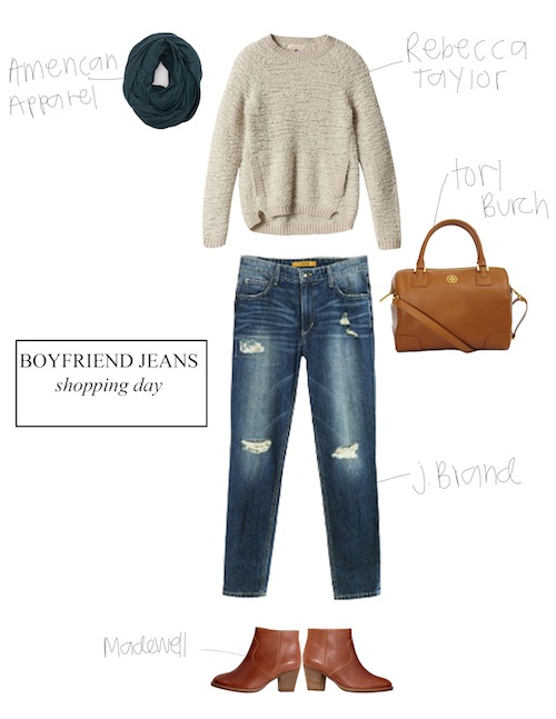 how to wear boyfriend jeans