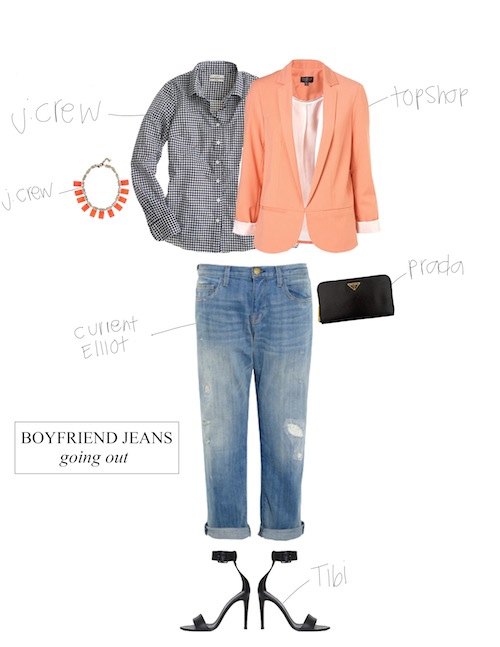 how to wear boyfriend jeans