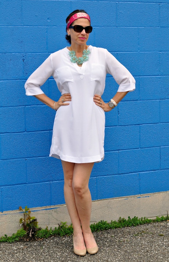 how to wear a white dress