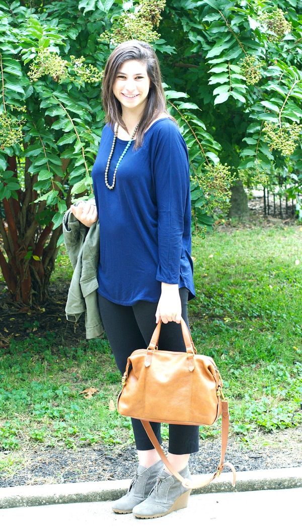 Kluster Shop Necklace & Gap Shirt