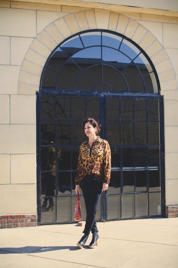 leopard top