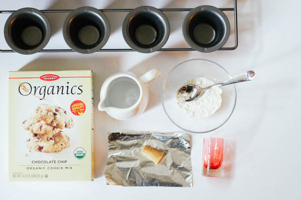 ingredients for cookie shots