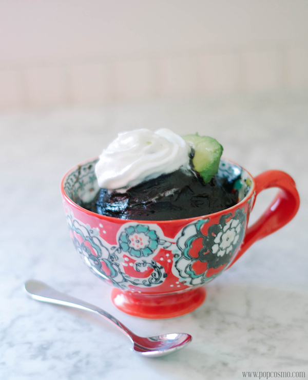 chocolate pudding with avocado