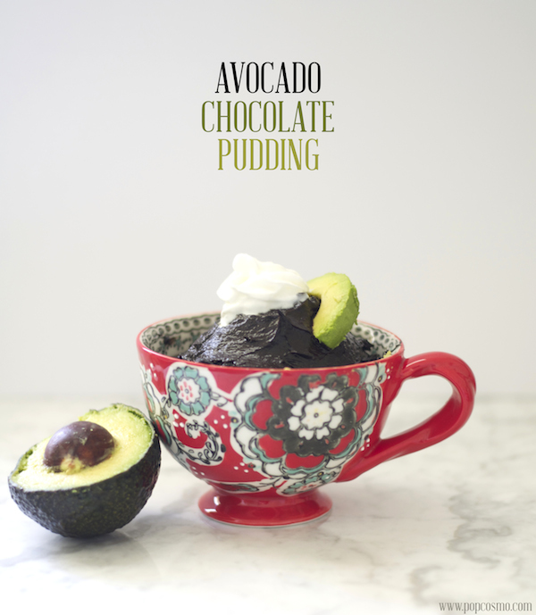 raw chocolate pudding